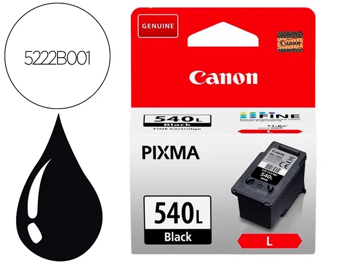 Canon Cartucho de Tinta PG-540L Negro