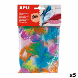 Apli Pegamento para Manualidades en Pluma 14 g Colores Surtidos