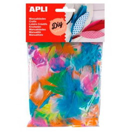 Apli Pegamento para Manualidades 14 gr Colores Surtidos