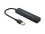 Conceptronic C4PUSB3 Hub USB 3.0 de 4 Puertos Negro