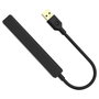 Conceptronic C4PUSB3 Hub USB 3.0 de 4 Puertos Negro