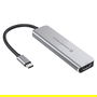 Conceptronic Hub USB-C a HDMI, 2xUSB-A 3.0, con Power Delivery 60W y Lector de Tarjetas SD/MicroSD