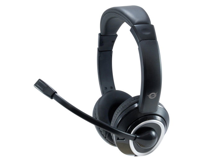 Conceptronic POLONA01B Auriculares USB con Micrófono Flexible Conceptronic POLONA01B Auriculares USB con Micrófono Flexible