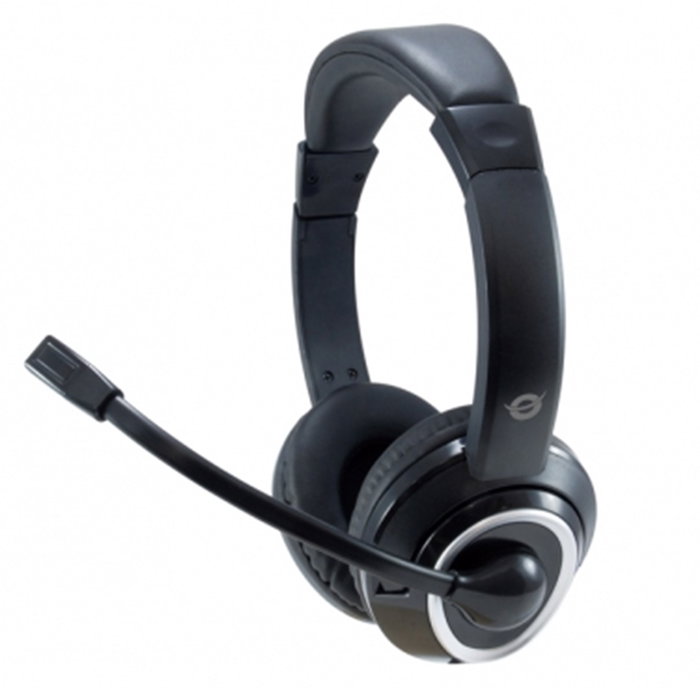 Conceptronic POLONA01B Auriculares USB con Micrófono Flexible Conceptronic POLONA01B Auriculares USB con Micrófono Flexible