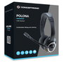 Conceptronic POLONA01B Auriculares USB con Micrófono Flexible