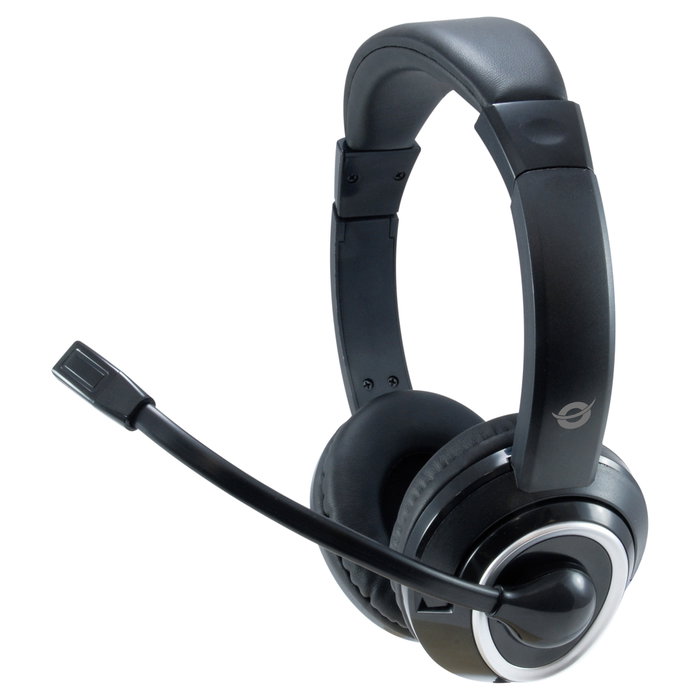 Conceptronic POLONA01B Auriculares USB con Micrófono Flexible Conceptronic POLONA01B Auriculares USB con Micrófono Flexible
