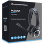 Conceptronic POLONA01B Auriculares USB Estéreo con Micrófono Flexible