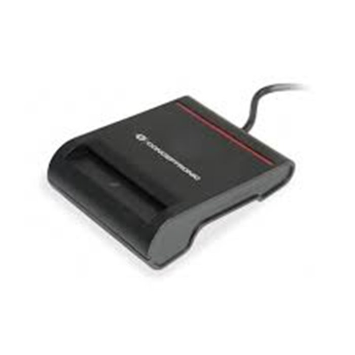 Conceptronic SCR01B Lector de tarjetas inteligente USB 2.0, Negro Conceptronic SCR01B Lector de tarjetas inteligente USB 2.0, Negro