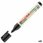 EDDING Marcador Permanente EcoLine 21 Cónico Negro (Set de 10)