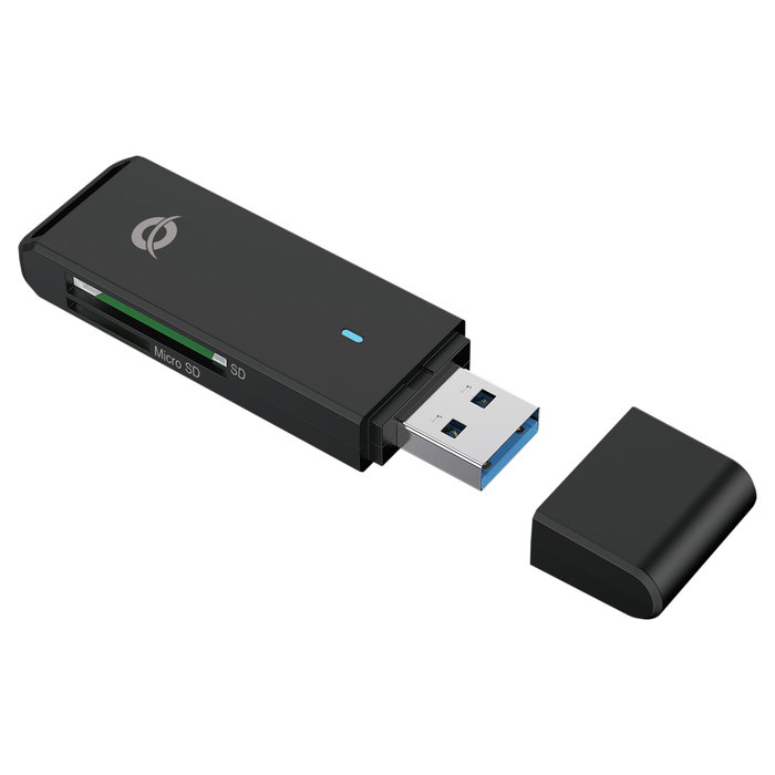 Conceptronic BIAN02B Lector de Tarjetas USB 3.0 SD y MicroSD Conceptronic BIAN02B Lector de Tarjetas USB 3.0 SD y MicroSD