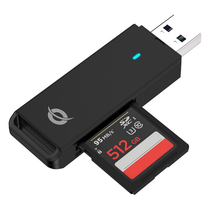 Conceptronic BIAN02B Lector de Tarjetas USB 3.0 SD y MicroSD Conceptronic BIAN02B Lector de Tarjetas USB 3.0 SD y MicroSD