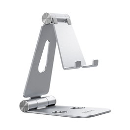 Aisens Soporte de Sobremesa XL Ajustable Plata