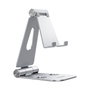 Aisens Soporte de Sobremesa XL Ajustable con 2 Pivotes, Plata