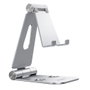 Aisens Soporte de Sobremesa XL Ajustable con 2 Pivotes, Plata