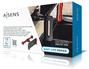 Aisens Soporte de Coche Ajustable para Reposacabezas, Negro y Rojo