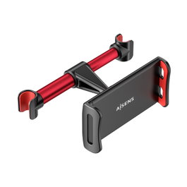 Aisens Soporte para Reposacabezas de Coche Negro y Rojo MSC1P-105