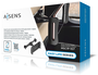 Aisens Soporte de Coche Ajustable para Reposacabezas Negro MSC1P-107