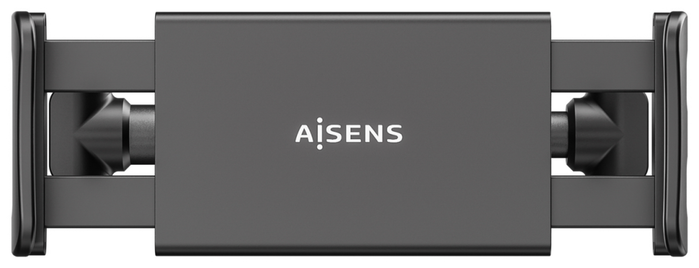 Aisens Soporte de Coche Ajustable para Reposacabezas Negro MSC1P-107