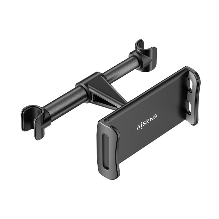 Aisens Soporte de Coche Ajustable para Reposacabezas Negro MSC1P-107