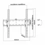Aisens Soporte de Pared Inclinable WT55T-015 para TV y Monitor 32-55 Pulgadas
