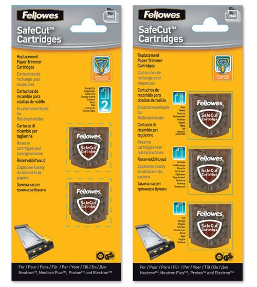 Fellowes Kit de 2 Cuchillas de Corte Recto para Cizallas Fellowes Kit de 2 Cuchillas de Corte Recto para Cizallas
