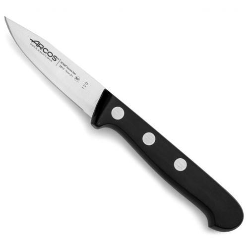 Arcos Cuchillo Mondador Serie Universal 75 mm Hoja Acero NITRUM Mango Bactiproof Silver Ergonómico Arcos Cuchillo Mondador Serie Universal 75 mm Hoja Acero NITRUM Mango Bactiproof Silver Ergonómico