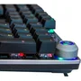 Woxter teclado gaming rx 100kr mecánico cable usb retroiluminado led rgb qwerty español abs negro