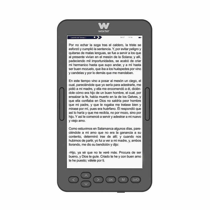 Woxter Scriba 195 S Lector de eBooks 4,7 Pulgadas Negro Woxter Scriba 195 S Lector de eBooks 4,7 Pulgadas Negro