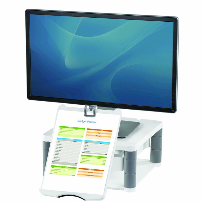 Fellowes Elevador para Monitor Plus Platino