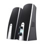 Trust Altavoces 2.0 Basics 5W RMS 10W PMPO Negro y Plata