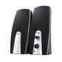 Trust Altavoces 2.0 Basics 5W RMS 10W PMPO Negro y Plata