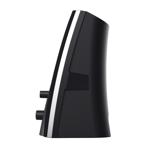 Trust Altavoces 2.0 Basics 5W RMS 10W PMPO Negro y Plata