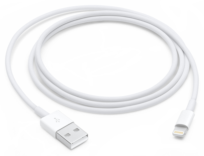 Apple Cable Lightning a USB-A 1m Blanco MXLY2ZM/A