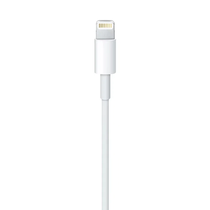 Apple MUQW3ZM/A Cable Lightning a USB-A (USB 2.0) de 1 metro para Carga y Sincronización - Blanco