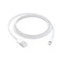 Apple MUQW3ZM/A Cable Lightning a USB-A (USB 2.0) de 1 metro para Carga y Sincronización - Blanco