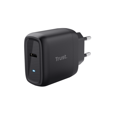 Trust Maxo Cargador USB-C 45W con Cable USB-C de 2m Negro
