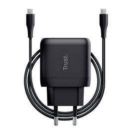 Trust Cargador USB-C 45W Maxo con Cable USB-C 2 Metros, 45 W, Carga Rápida