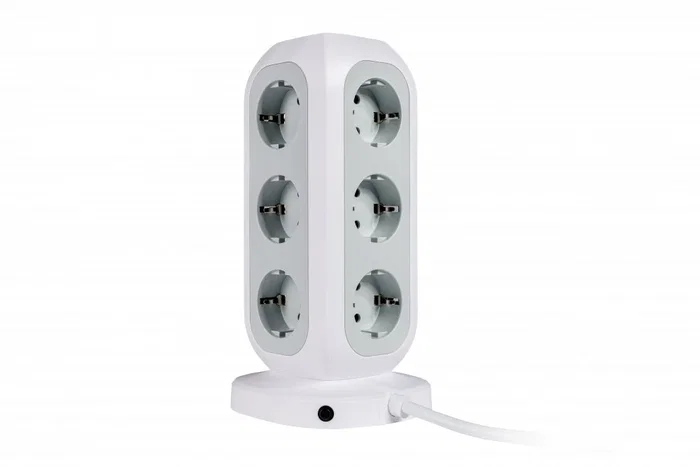 Verbatim EUPT-01 Torre de Alimentación 11 Tomas CA, 2 USB-C y 2 USB-A, Blanco Verbatim EUPT-01 Torre de Alimentación 11 Tomas CA, 2 USB-C y 2 USB-A, Blanco