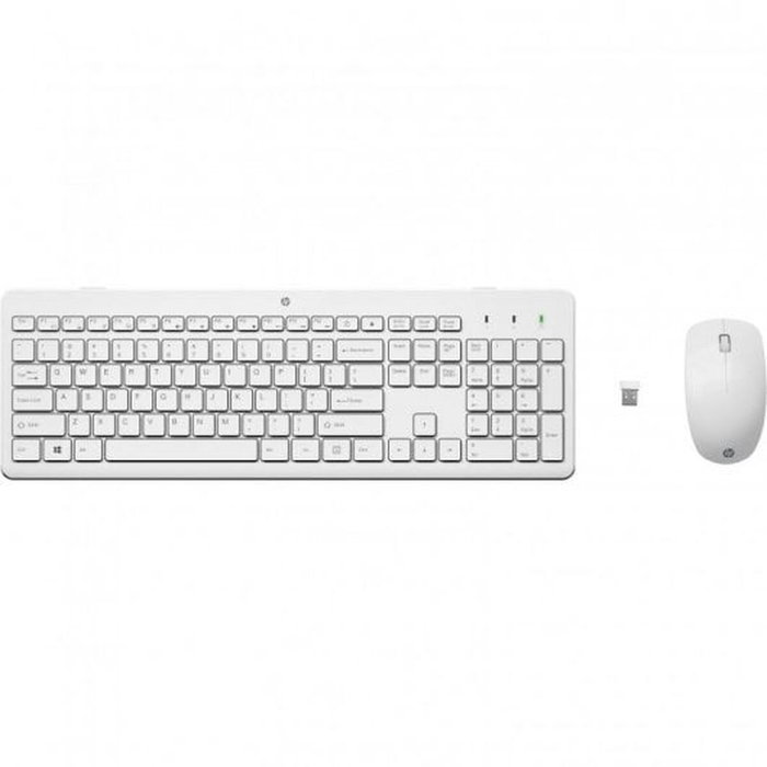 HP Combo 230 Teclado y Ratón Inalámbricos Blanco