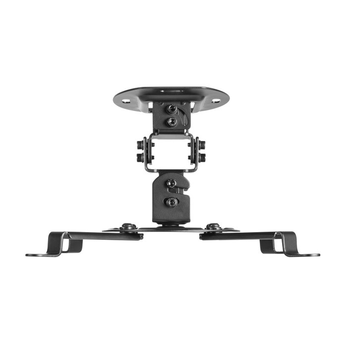 Aisens Soporte de Techo para Proyector Universal Giratorio e Inclinable Negro