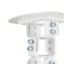 Aisens Soporte Universal Giratorio e Inclinable de Techo para Proyector Blanco