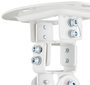 Aisens Soporte Universal Giratorio e Inclinable de Techo para Proyector Blanco
