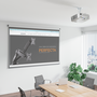 Aisens Soporte Universal Giratorio e Inclinable de Techo para Proyector Blanco