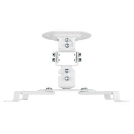 Aisens Soporte de Techo Universal Giratorio Inclinable para Proyector Blanco