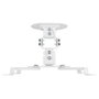 Aisens Soporte Universal Giratorio e Inclinable de Techo para Proyector Blanco