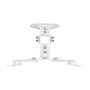 Aisens Soporte Universal Giratorio e Inclinable de Techo para Proyector Blanco