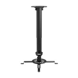 Aisens Soporte de Techo para Proyector Giratorio e Inclinable Negro