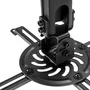 Aisens Soporte de Techo para Proyector CP04TSRE-131 Giratorio e Inclinable Negro
