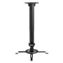 Aisens Soporte de Techo Universal Giratorio e Inclinable para Proyector, Negro
