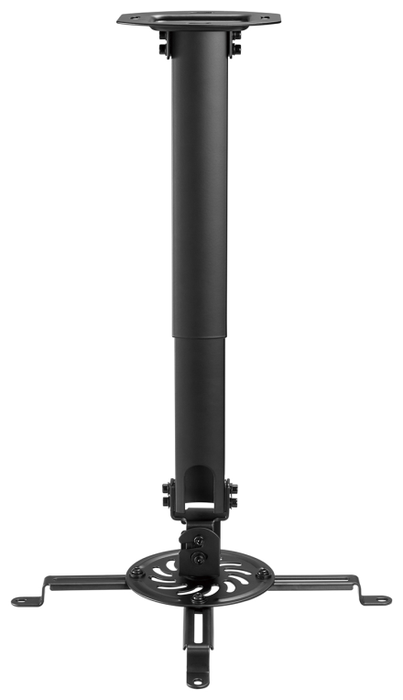 Aisens Soporte de Techo Universal Giratorio e Inclinable para Proyector, Negro